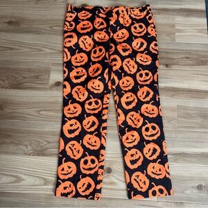 Spirit Halloween Orange Jack-O-Lantern Pants Trousers Costume Size XXL 50-52